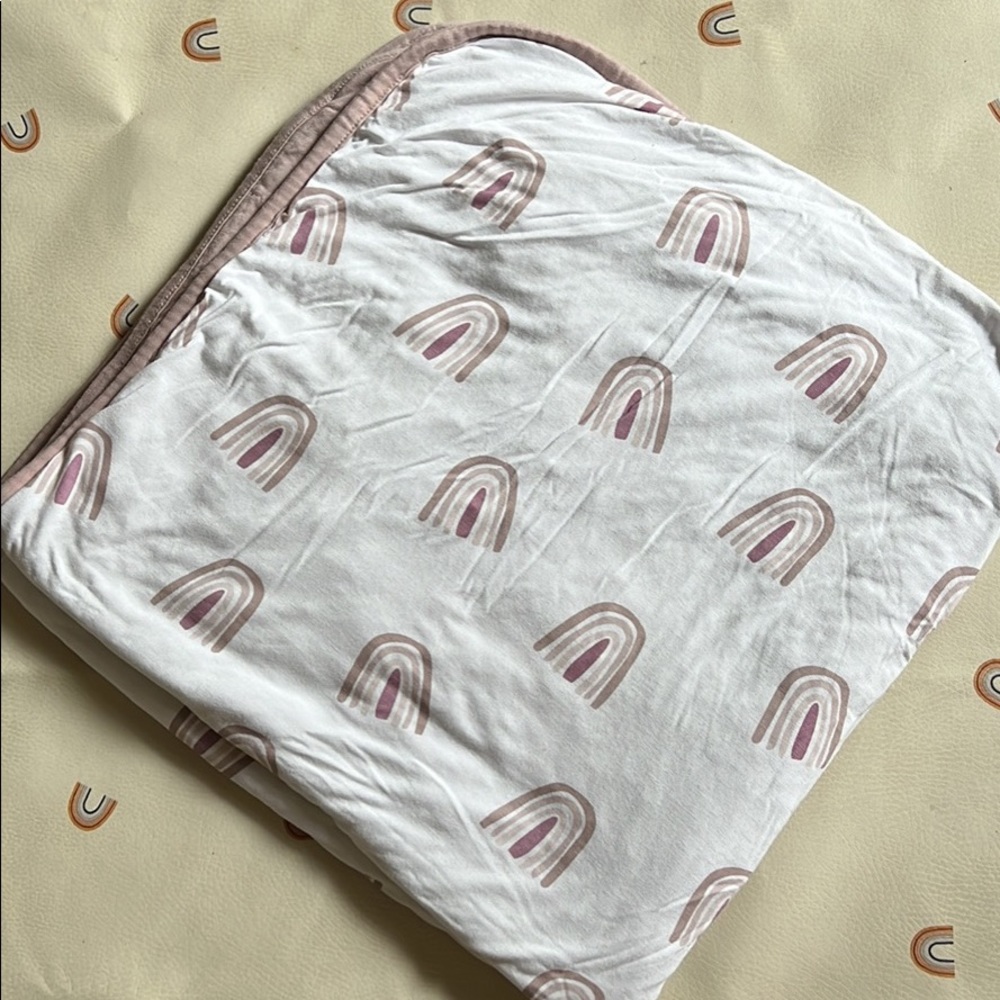 Kyte sunset rainbow baby blanket